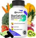 MyBari Multivitamínico Bariátrico Completo con Hierro - 60 Cápsulas Líquidas
