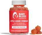 Baby Blues Gominolas de Vinagre de Manzana con la Madre – 60 Gominolas Veganas para el Posparto y la Lactancia