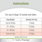 Four Paws Healthy Promise Suplementos para Perros - Piel y Pelaje - Snacks Blandos 90 uds.