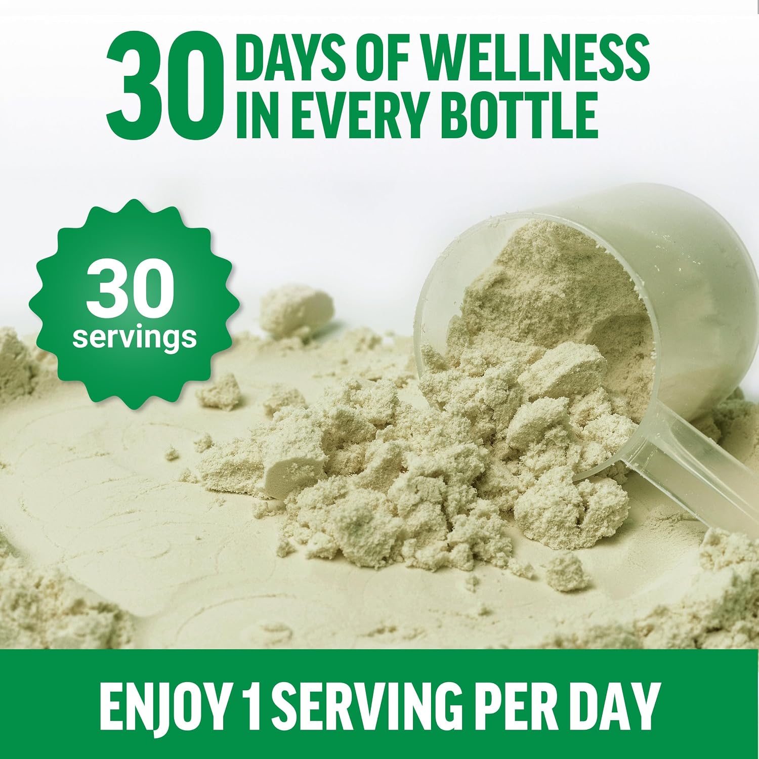 Force Factor Smarter Greens Daily Wellness Powder 2 Pack - Sin Sabor