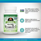 Source Naturals Vegan True Vitamina D3 2000 UI – 90 Cápsulas (Vegano, No-GMO, de Algas)