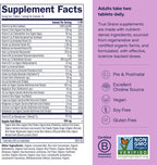 True Grace Prenatal Multivitamin - 60 comprimidos veganos