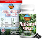 Plant-Sourced Minerals, 60 Cápsulas - Minerales Traza Orgánicos Naturales