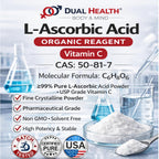 Ácido Ascórbico Puro (1 lb) - Vitamina C en Polvo - Alta Potencia