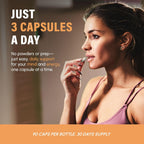Nulifespan Myelin Caps - Suplemento para la Salud Cerebral, Concentración y Memoria con AlphaSize, 90 Cápsulas