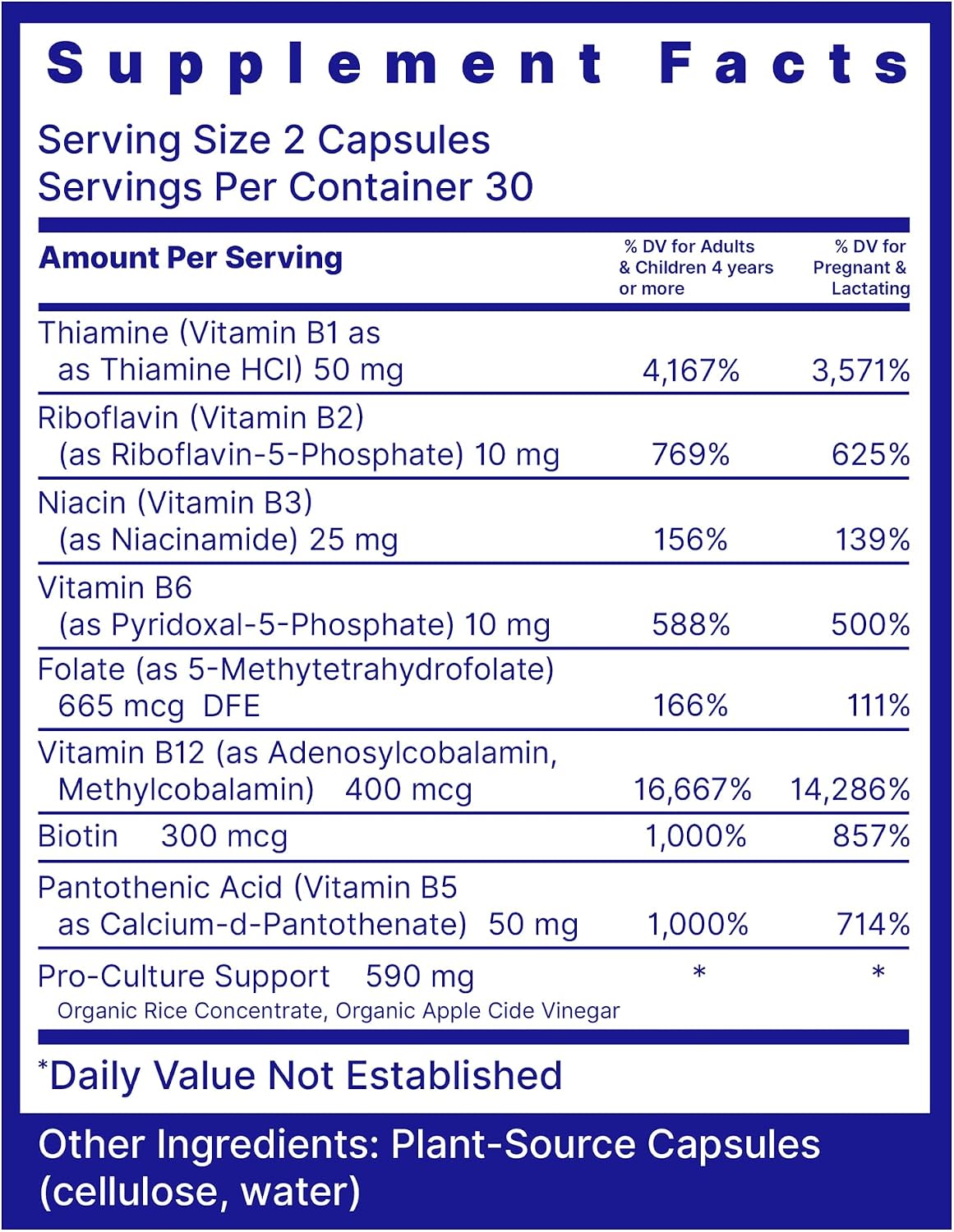Quantum Nutrition Labs Max Energy Bs - Vitamin B Complex, Methylated B Complex Vitamins with Vitamin B1, B6, B12, Thiamin, Folate and Biotin - 60 Vegetarian Capsules