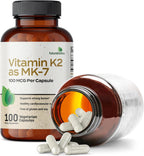 Futurebiotics Vitamina K2 como MK-7 100 mcg, 100 Cápsulas Vegetales