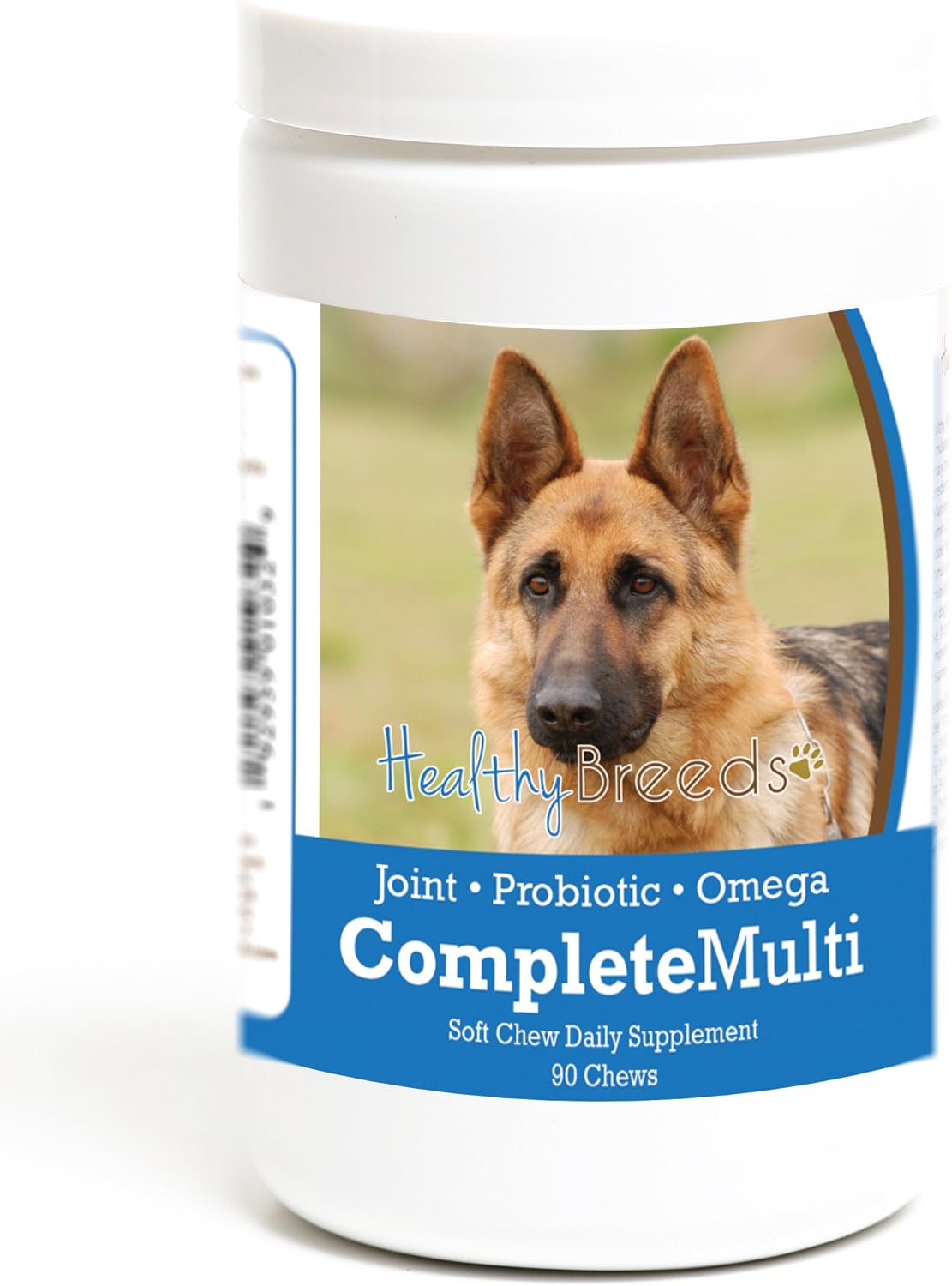 Healthy Breeds German Shepherd Multivitamínico Completo Masticable 90 unidades