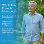 Garden of Life Vitamin Code RAW ONE Multivitamínico Diario para Hombres con Alimentos Integrales y Probióticos, 75 Cápsulas