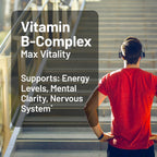 NatureWise Complejo de Vitamina B para Hombres y Mujeres - con Ácido Fólico, Biotina, B1, B2, B3, B6, B12 - Apoyo a la Energía Celular y Claridad Mental - Sin Gluten y Sin Lácteos - 360 Cápsulas Blandas