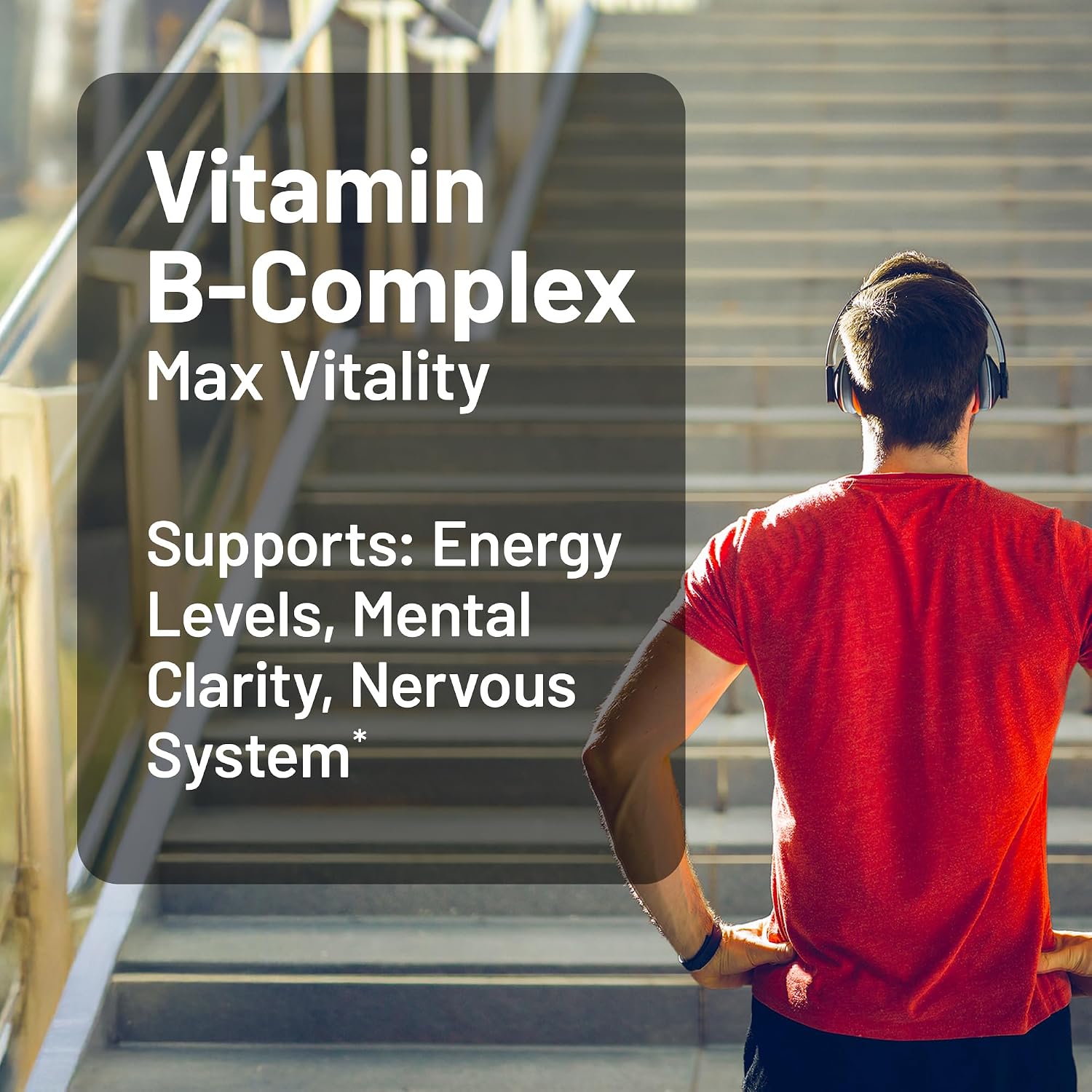 NatureWise Complejo de Vitamina B para Hombres y Mujeres - con Ácido Fólico, Biotina, B1, B2, B3, B6, B12 - Apoyo a la Energía Celular y Claridad Mental - Sin Gluten y Sin Lácteos - 360 Cápsulas Blandas