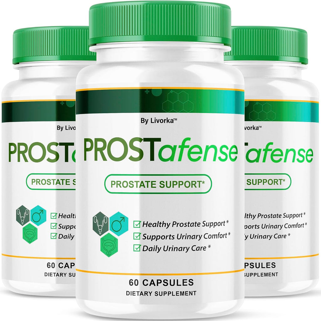 (3 Pack) Prostafense Health Supplements for Men Capsules - Official Prostafense Pills All Natural Support, Prostafence Maximum Strength Premium Formula for Daily Wellness, 180 Capsules For 3 Months