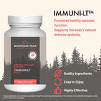 Mountain Peak Nutritionals Immuni-LT - Complejo de defensas y apoyo inmunitario (60 cápsulas vegetarianas)