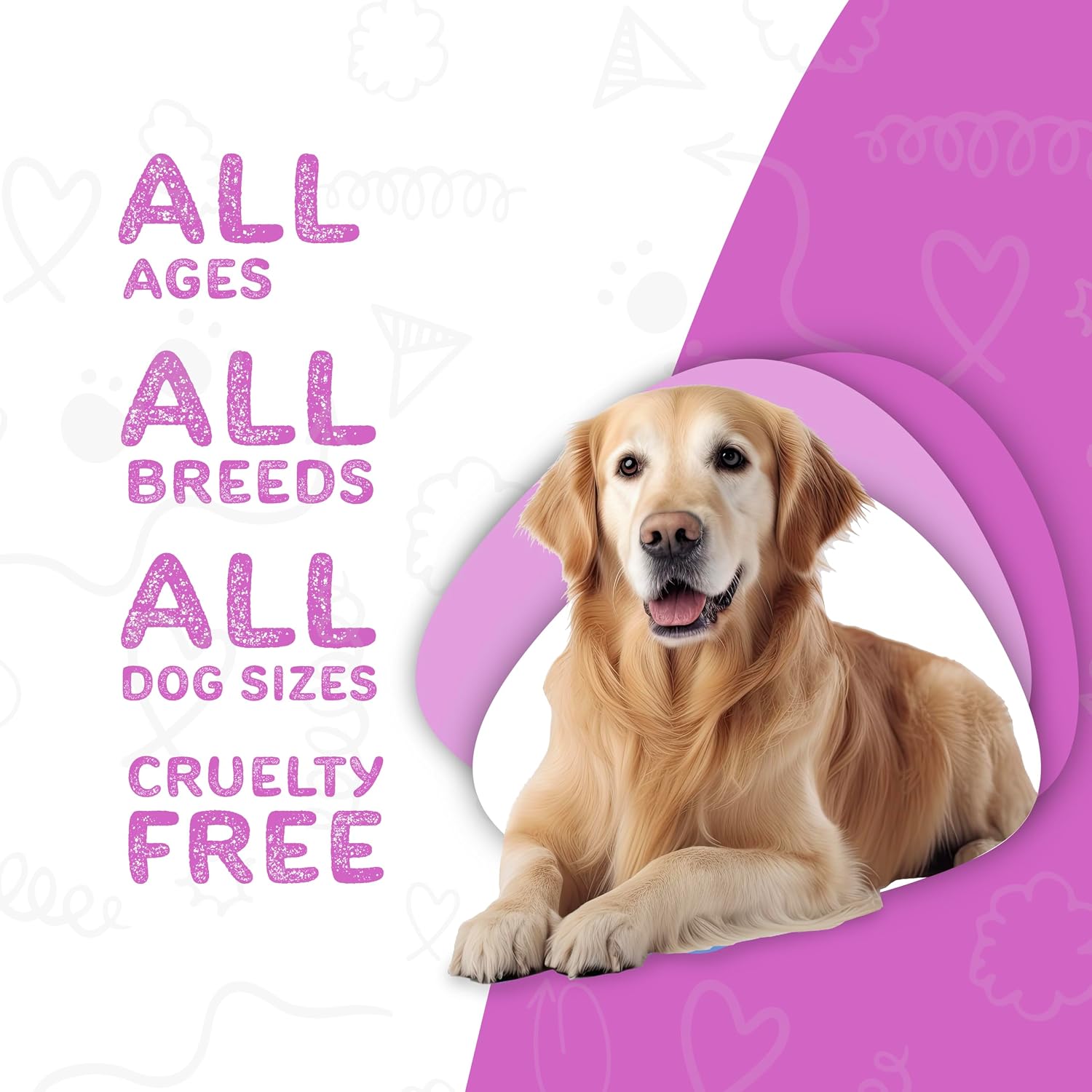 Waggedy Advanced Dog Probiotics Gut and Digestion Food Topper – Probiótico en polvo con enzimas digestivas y papaya – Probióticos suaves para perros de 6 semanas en adelante – Apoya el equilibrio intestinal, el confort y la salud inmunitaria