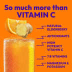 Emergen-C Citrus-Ginger Mezcla Efervescente con Vitamina C, Cúrcuma y Jengibre, 18 Sobres