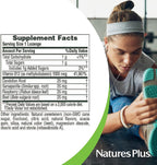 NaturesPlus Vitamina B12 1000 mcg - 30 comprimidos de fresa - Energía y salud inmunológica - Vegetariano, sin gluten