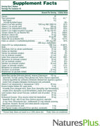 NaturesPlus Source of Life Adult's Chewable Multivitamínico, Manzana Canela - 90 Wafers (2 Paquetes)
