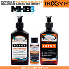 TRIXSYN Canine - Suplemento Líquido para Articulaciones de Perro con Ácido Hialurónico - Fórmula Patentada MHB3 - 2 Botellas de 177 ml