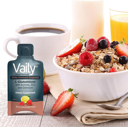 Vaily Suplemento de Apoyo Inmunológico - Glutatión Líquido 860 mg con Vitamina C, Zinc y Selenio - Antioxidante de Alta – Image 5