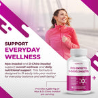NURAFUSE Myo-Inositol y D-Chiro Inositol con Saúco, Canela, Melón Amargo y Gymnema – Alta Potencia