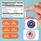 Health Thru Nutrition Inositol Supplement 40:1 Myo-Inositol a D-Chiro-Inositol 2050mg por Porción | 120 Cápsulas | Vegano Certificado | No Transgénico