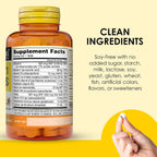 MASON NATURAL Mini Multi Vitaminas - Complejo Multivitamínico Diario (100 comprimidos)