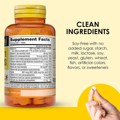 MASON NATURAL Mini Multi Vitaminas - – Vitaminas B1, B2, B3, B6, B12: contribuyen al metabolismo energético normal – Image 5