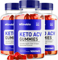 Microbio Keto ACV Gummies (3 Pack) | 180 Gominolas para 3 Meses