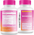 Pink Stork Total Prenatal Vitaminas con DHA - 60 Cápsulas (Menta)