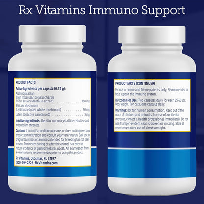 Rx Vitamins Immuno Support: Apoyo – Shiitake (Lentinula edodes): Este hongo es conocido tradicionalmente por su – Image 6