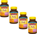 Nature Made Multi for Her 50+ - Multivitamínico para Mujeres Mayores de 50 Años - 360 Comprimidos (4 Botellas de 90)