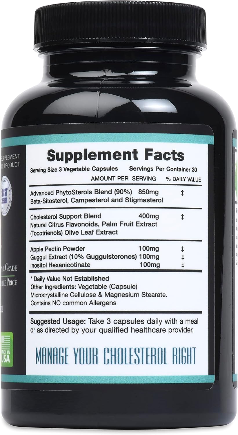 Complejo de Fitoesteroles Triple Concentración CholestRX - 90 Comprimidos
