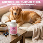 ReproNatal™ Cápsulas Multivitamínicas Prenatales para Perras - 60 Días