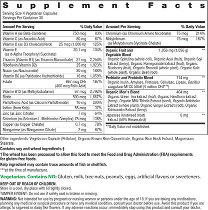 Rainbow Light Multivitamínico para Hombres | – Vitamina D: contribuye a la absorción normal del calcio y al – Image 2
