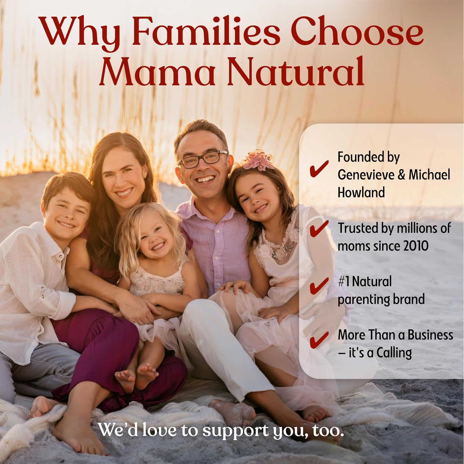 Vitaminas Prenatales Orgánicas Mama Natural - 30 Dosis, Vegano, Sin Gluten, Con Folato