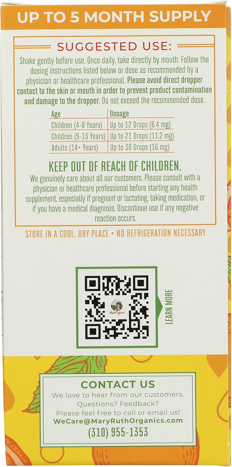 Mary Ruth's Vitamin E Drops Orgánico 59 ml