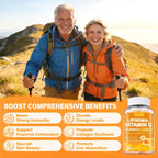 Gominolas de Vitamina C Liposomal 1000 mg con Zinc, Saúco, Vitaminas A y E - Tcemundry