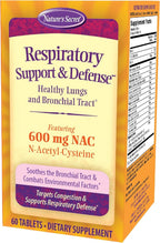 Nature's Secret Apoyo Respiratorio & Defensa - 60 Comprimidos