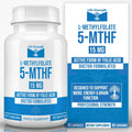 L-Methylfolate 15 mg | 90 Cápsulas | Metilfolato Activo 5-MTHF