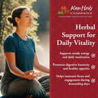 Kan Herb Company Arouse Vigor – Fórmula herbal tradicional con astrágalo, ginseng, atractilodes y cáscara de mandarina – 120 comprimidos