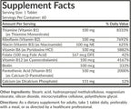 Futurebiotics Super B 100 Liberación Sostenida Complejo de Vitaminas B No Transgénico, 60 Comprimidos Vegetarianos