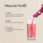 Root'd Multivitamínico en Polvo para Mujeres - 25 Vitaminas y Minerales con Electrolitos, Superalimentos y Probióticos, 24 sobres