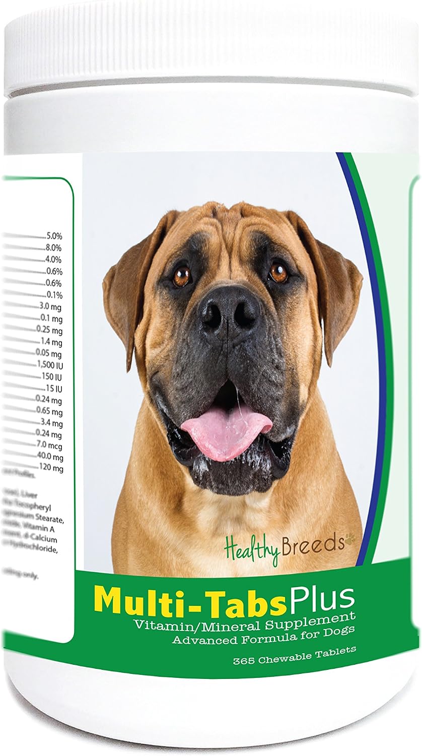 Healthy Breeds Boerboel Multi-Tabs Plus Comprimidos Masticables 365 Unidades