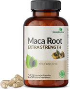 Futurebiotics Maca Root Extra Strength 4000mg 250 Cápsulas Vegetarianas