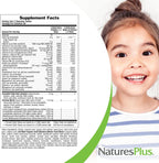 NaturesPlus Animal Parade Gold Multivitamínico Infantil – 120 Comprimidos Masticables Sabor Uva (Pack de 2)