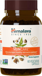 Himalaya VeinCare - Suplemento de apoyo venoso con hierbas ayurvédicas, 60 cápsulas