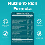 Conceive Plus Vitaminas Prenatales con Ácido Fólico, DHA y Colina - 60 Cápsulas Veganas