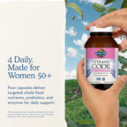 Garden of Life Vitamin Code Mujeres 50 & Wiser Multivitamínico - 240 Cápsulas