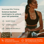 Genius Consciousness - Premium Nootropic Powder for Focus, Memory & Mental Clarity - Watermelon