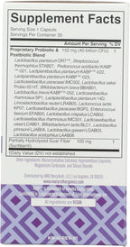 MARYRUTH'S Daily Care 40+ Women’s 3-in-1 Capsules, 40 B CFU, 30 ct